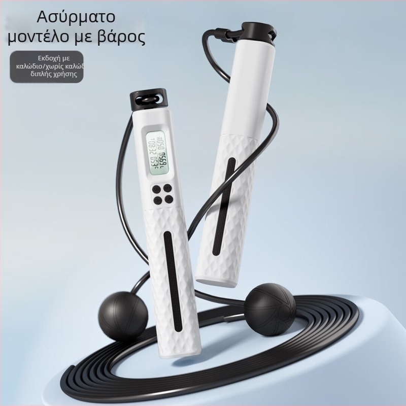Ηλεκτρονικό σκοινάκι για άλματα με ηλεκτρονική καταμέτρηση, ασύρματο διπλής χρήσης με φορτίο, ABS σώμα, μάρκα Yin Fire, προέλευση Shenzhen, Guangdong, κυκλοφορία χειμώνας 2025