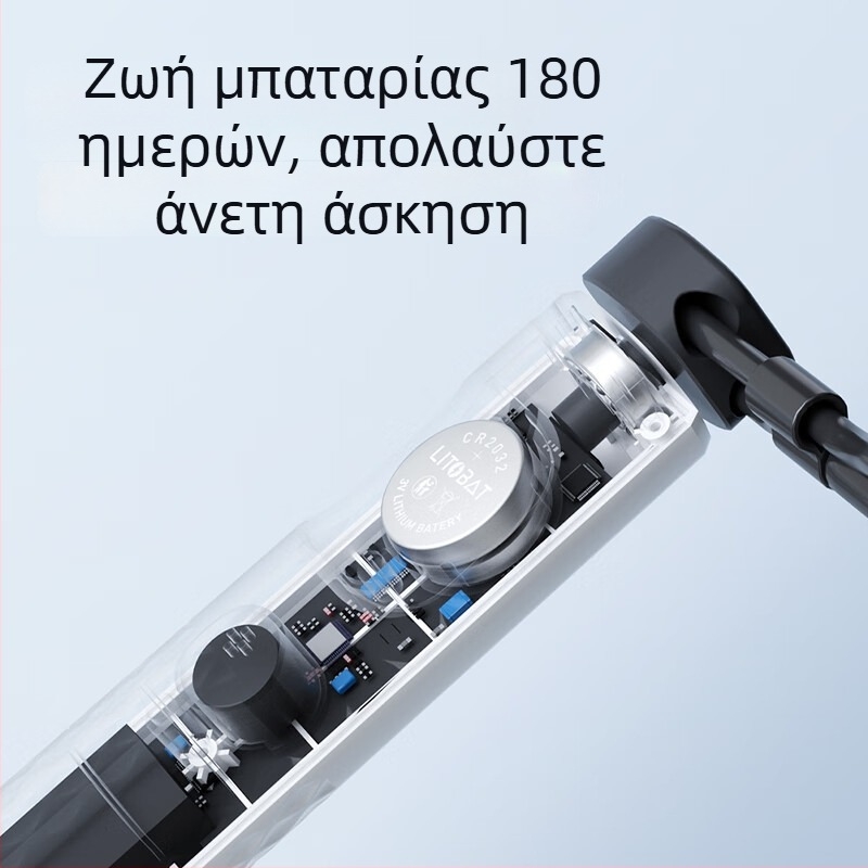 Ηλεκτρονικό σκοινάκι για άλματα με ηλεκτρονική καταμέτρηση, ασύρματο διπλής χρήσης με φορτίο, ABS σώμα, μάρκα Yin Fire, προέλευση Shenzhen, Guangdong, κυκλοφορία χειμώνας 2025