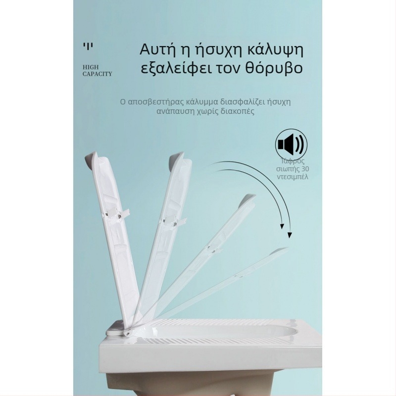 ABS κάλυμμα τουαλέτας για squat, με δεξαμενή νερού, εμπρός αποστράγγιση, OEM λογότυπο, μοντέρνος σχεδιασμός