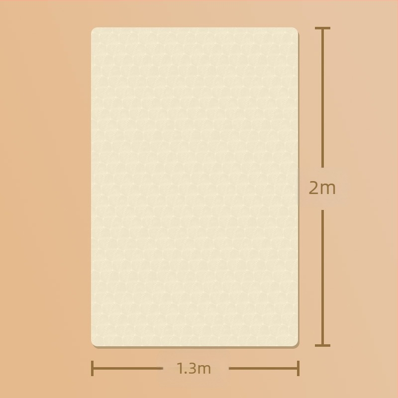 Διπλό στρώμα γιόγκα, υλικό TPE, 8 mm πάχος, βάρος 3,2 kg, αντιολισθητικό και ήσυχο, απορρόφηση κραδασμών, μοτίβο λουλουδιών