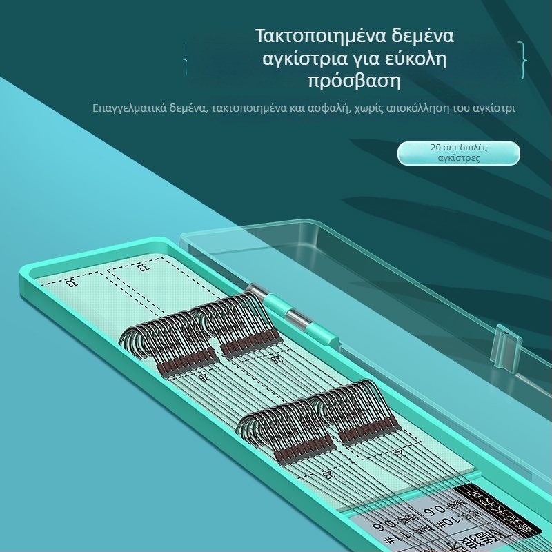 Premium γραμμή ψαρέματος με διπλά αγκίστρια για αλιεία σε μαύρες τρύπες, ψάρεμα με μύγα και ψάρεμα κυπρινών