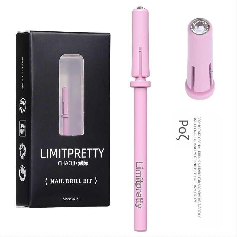 Εργαλείο λείανσης επιφανείας νυχιών – ανοξείδωτος χάλυβας, κεφαλή τρυπανιού, για σαλόνι νυχιών