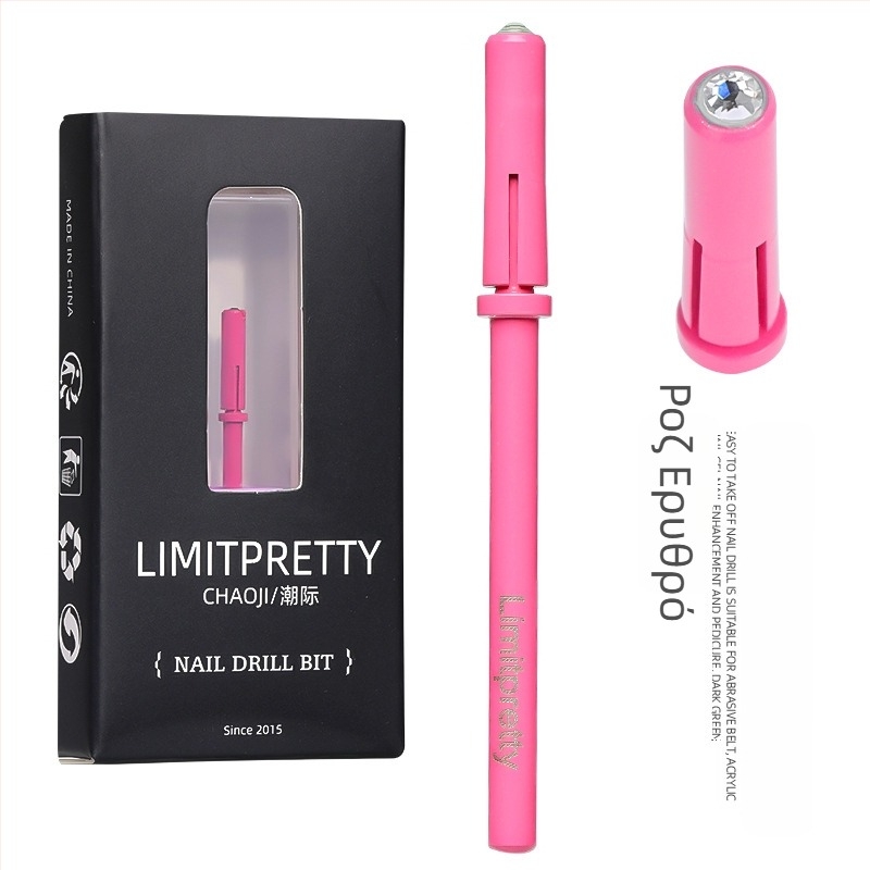 Εργαλείο λείανσης επιφανείας νυχιών – ανοξείδωτος χάλυβας, κεφαλή τρυπανιού, για σαλόνι νυχιών