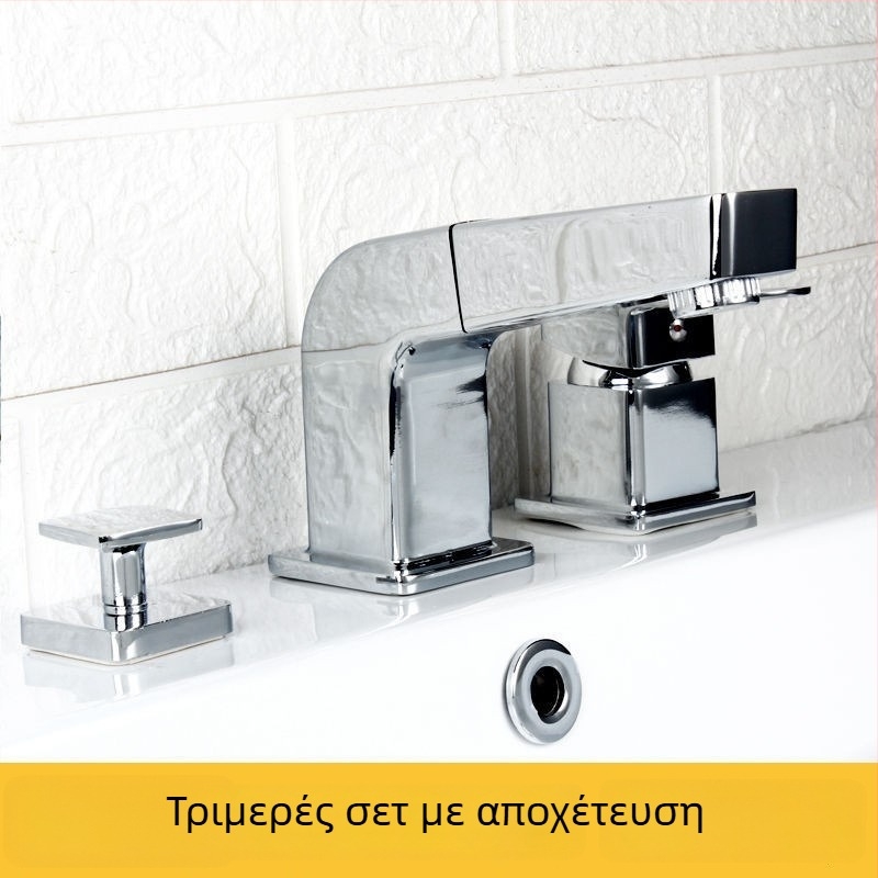 Εντοιχισμένη βρύση μπάνιου με μαγνητικές, ηλεκτρικές και ανάμεικτες λειτουργίες, τρίπλευρη κατασκευή, μοντέλο 65556, κεραμικός βαλβίδας, σετ 2/3/4 τεμαχίων