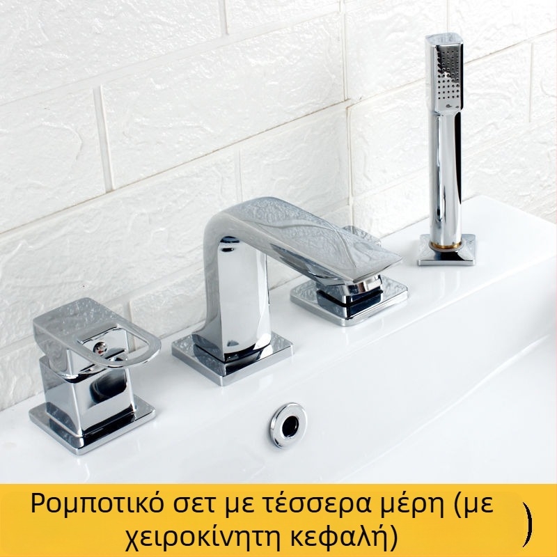 Εντοιχισμένη βρύση μπάνιου με μαγνητικές, ηλεκτρικές και ανάμεικτες λειτουργίες, τρίπλευρη κατασκευή, μοντέλο 65556, κεραμικός βαλβίδας, σετ 2/3/4 τεμαχίων