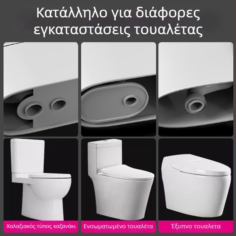 Σφράγιση φλαντζας λεκάνης, ελαστικό δαχτυλίδι στεγανοποίησης, μοντέρνο μινιμαλιστικό στυλ, εγκατάσταση πάστα, OEM