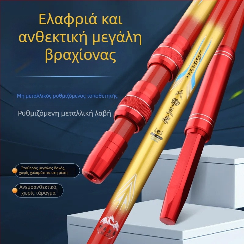 Στήριγμα μεγάλων αντικειμένων – περιστροφή πολλαπλών κατευθύνσεων, αναδιπλώμενο, υλικό άνθρακας, διπλής χρήσης