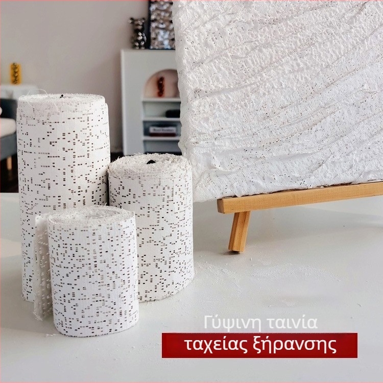 Γενικός επίδεσμος γύψου για τέχνη και υφή ζωγραφικής, γρήγορη πήξη, κατάλληλος για γόνατο, ώμο και μπάσκετ