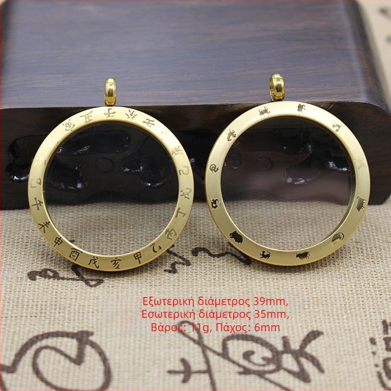 Ατσάλινο κρεμαστό με προστατευτικό περίβλημα, Νέο Κινέζικο Στυλ, κατασκευή: ηλεκτροπλακίωση και χύτευση με πίεση, τεχνολογία χαλκού τέχνης