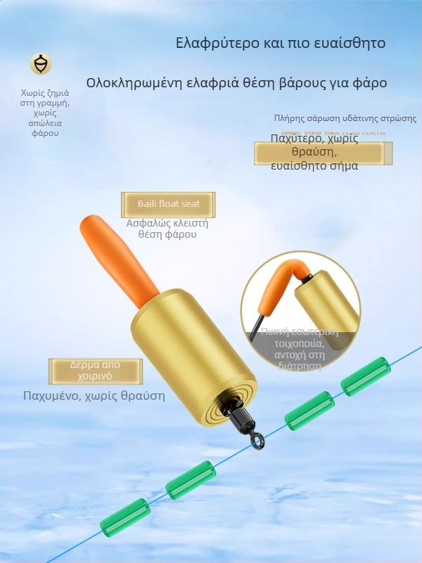 Θέση βαρίδιου για φλουρί με ενσωματωμένο μικροπόρων σχέδιο, κλιμακωμένη κλίμακα, γρήγορη περιστροφή για γρήγορη ανάκτηση