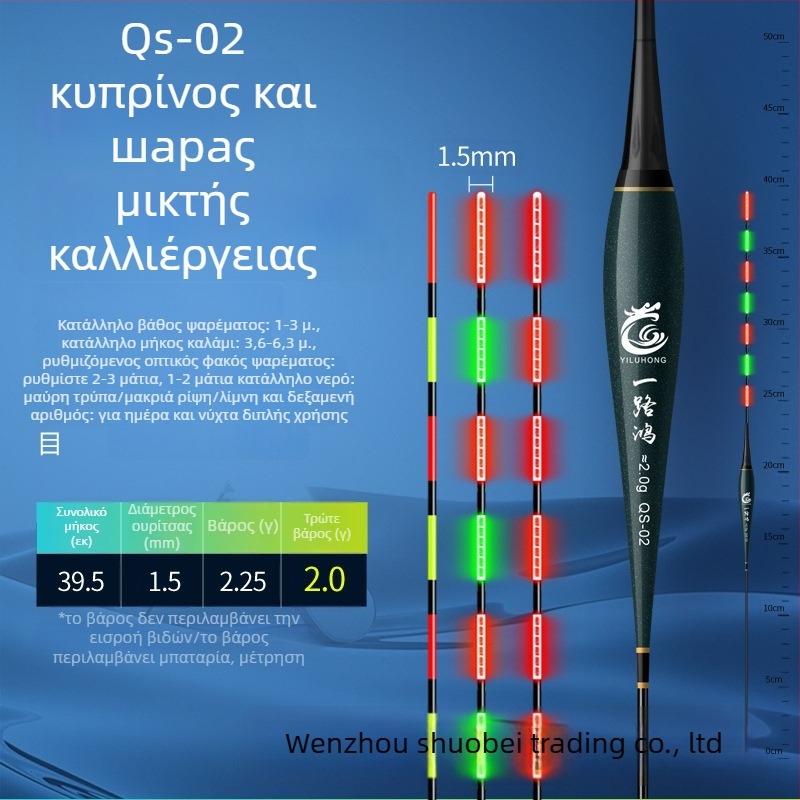 Ηλεκτρονικό float με νυχτερινό φως, υψηλή ευαισθησία, υπερ-λαμπρό, χρήση ημέρας και νύχτας