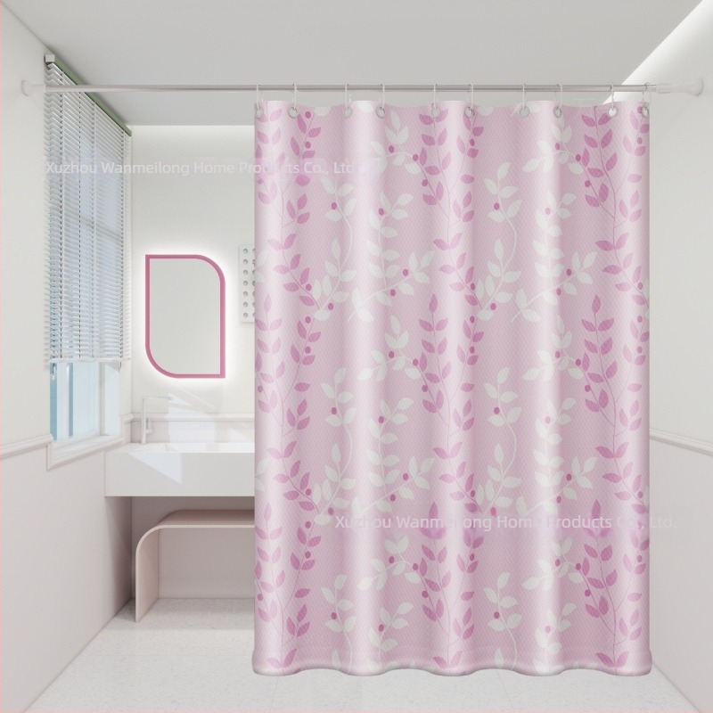 Κουρτίνα ντους από πολυεστέρα για μπάνιο, παχύτερη, αδιάβροχη και ανθεκτική στη μούχλα, με μοτίβο καρτούν σε εθνοτικό στυλ, προσαρμόσιμη