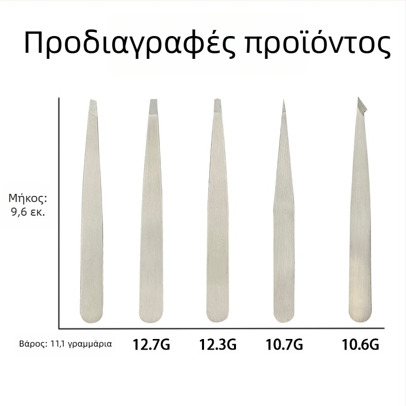 Wolverine τσιμπίδες φρυδιών – Ανοξείδωτο ατσάλι 430, Ακρίβεια στην περιποίηση φρυδιών