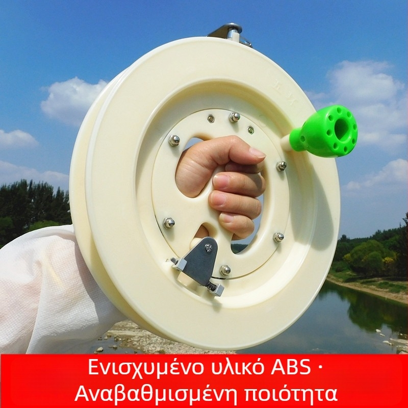 Χειροκίνητος μηχανισμός ψαρέματος για θαλάσσιο ψάρεμα από ABS, με γραμμή, ανθεκτικός στις πτώσεις, κατάλληλος για ενήλικες και παιδιά