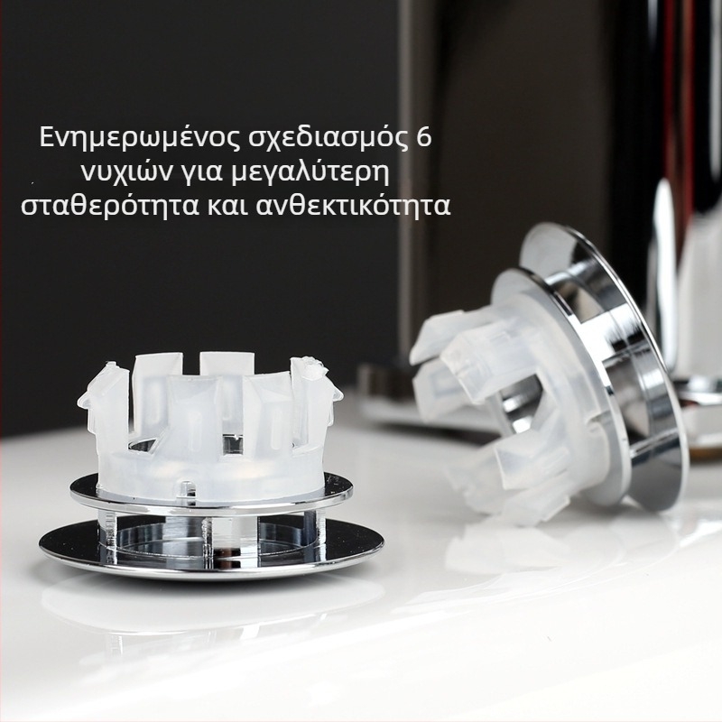 Διακοσμητικό καπάκι υπερχειλίσεως για νιπτήρα, ορείχαλκος, μοντέρνο μινιμαλιστικό στυλ (Μάρκα: Xiongpin; Κατηγορία: διακοσμητικό καπάκι υπερχειλίσεως; Υλικό: ορείχαλκος)