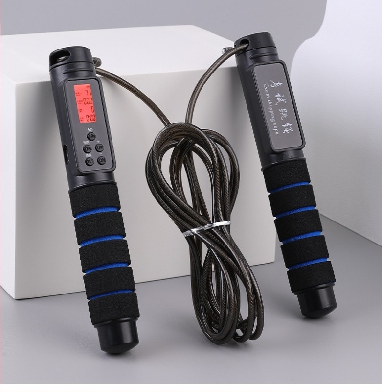 Ηλεκτρονικό σκοινάκι με μέτρηση, ασύρματο, PVC + χάλυβο σύρμα, 2.8, Benefit