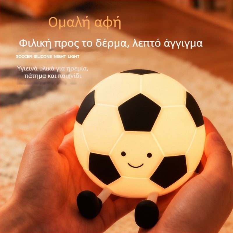 Μικρό φως νύχτας γραφείου, ζωϊκού σχήματος καρτούν σχέδιο, σιλικόνινο καπάκι λαμπτήρα, ενσωματωμένη μπαταρία, απαλός φωτισμός με ρύθμιση χωρίς βήματα, χρονόμετρο