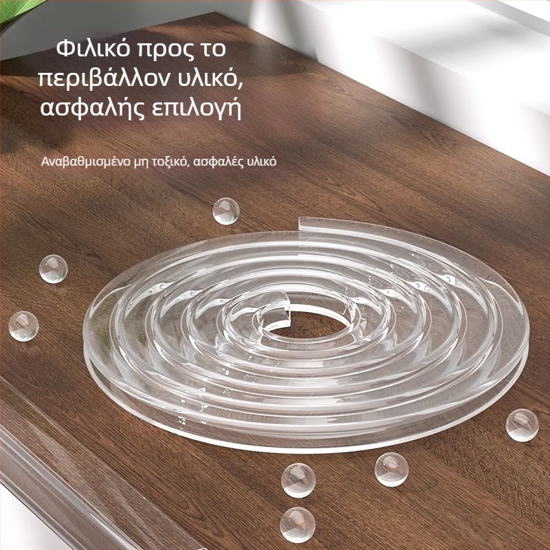 Προστατευτικό άκρου σχήματος U, διαφανές από σιλικόνη, για γυάλινο τραπεζάκι καφέ — προστασία γωνιών