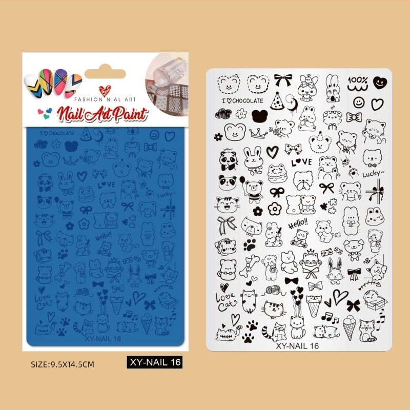 Πλακέτα εκτύπωσης νυχιών από ανοξείδωτο χάλυβα με σχέδιο δαντέλας, πεταλούδας και λουλουδιών σε φιδίνο μοτίβο; ανοξείδωτος χάλυβας; 50 g; διάρκεια ζωής 3 χρόνια