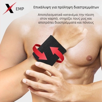 Shanpu A1V50 Προστατευτικό Καρπού για Αθλήματα – Υποστήριξη Καρπού σε Διαστρέμματα, Προστασία Τενόντων για Μπάσκετ