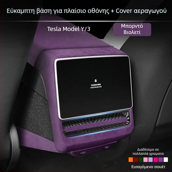 Αξεσουάρ εσωτερικού σουέντ για το πάνελ ελέγχου της πόρτας Tesla Model 3/Y – FMP, εγκατάσταση με snap-on, τεχνητό δέρμα