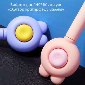 Χτένα κατοικίδιων για γάτες και σκύλους – απομάκρυνση τριχών με ένα κλικ, αποδέσμευση κόμπων, μασάζ, υλικό PP