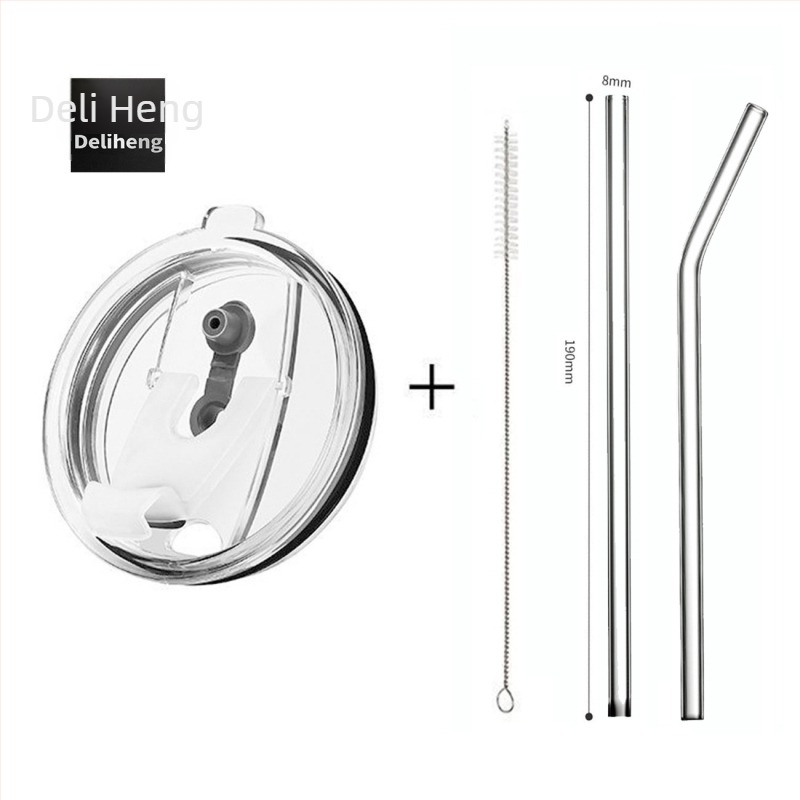 Elephant Star 304 ανοξείδωτο ατσάλι, επαναχρησιμοποιούμενο κύπελλο με καπάκι για καλαμάκι, μη στεγανοποιημένο