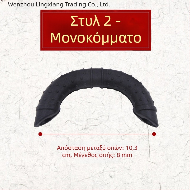 Σιλικονούχα καλύμματα για τα αυτιά της κατσαρόλας, θερμομονωτικά, για παλιό τηγάνι με διπλά αυτιά και μεγάλο γουόκ με κλιπ χειρολαβής, ανθεκτικά σε υψηλές θερμοκρασίες