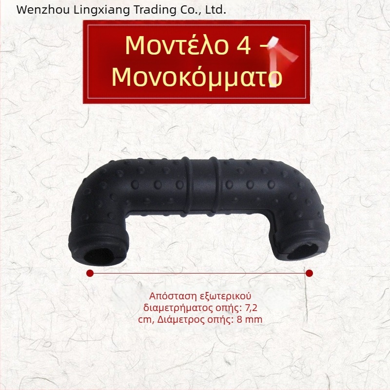 Σιλικονούχα καλύμματα για τα αυτιά της κατσαρόλας, θερμομονωτικά, για παλιό τηγάνι με διπλά αυτιά και μεγάλο γουόκ με κλιπ χειρολαβής, ανθεκτικά σε υψηλές θερμοκρασίες