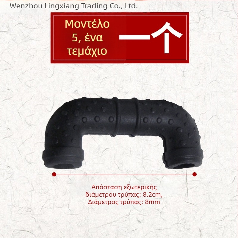 Σιλικονούχα καλύμματα για τα αυτιά της κατσαρόλας, θερμομονωτικά, για παλιό τηγάνι με διπλά αυτιά και μεγάλο γουόκ με κλιπ χειρολαβής, ανθεκτικά σε υψηλές θερμοκρασίες