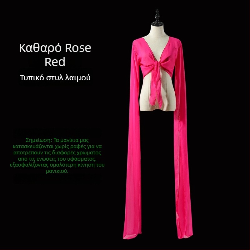Water Sleeve Opera Top for Adults - Unisex Κοστούμι Χορού Κοιλιάς, Πολυεστέρας, 90–95% Περιεκτικότητα Πολυεστέρα, Καλοκαίρι 2022