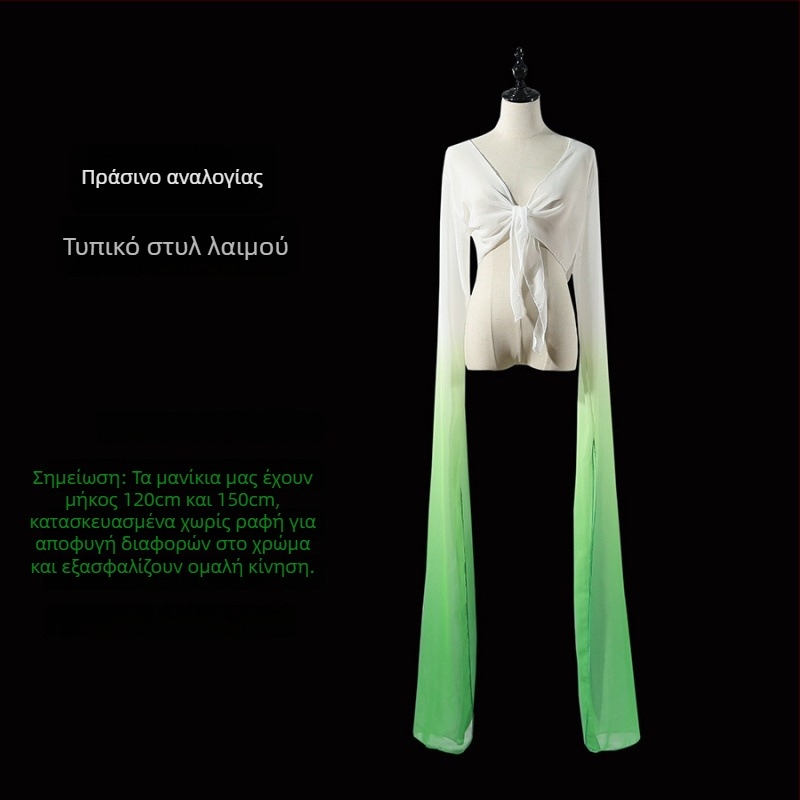 Water Sleeve Opera Top for Adults - Unisex Κοστούμι Χορού Κοιλιάς, Πολυεστέρας, 90–95% Περιεκτικότητα Πολυεστέρα, Καλοκαίρι 2022