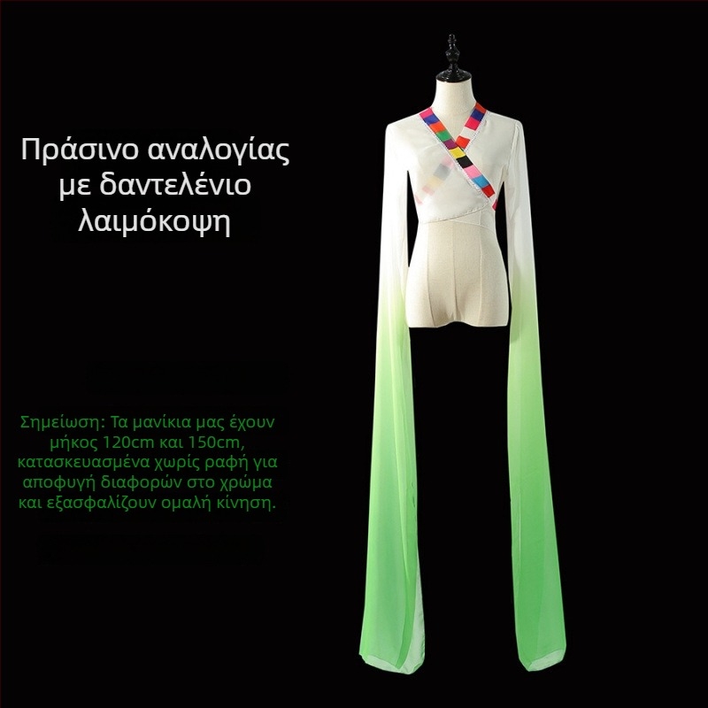 Water Sleeve Opera Top for Adults - Unisex Κοστούμι Χορού Κοιλιάς, Πολυεστέρας, 90–95% Περιεκτικότητα Πολυεστέρα, Καλοκαίρι 2022