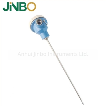 Jinbo JB-WRNK022 Αισθητήρας θερμοκρασίας τύπου Κ με προσαρμόσιμο θωρακισμένο άκρο από ανοξείδωτο χάλυβα, εύρος 0–1000°C