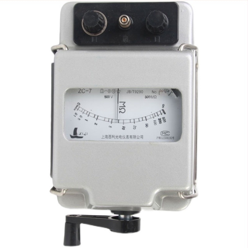 ZC25-3X500V4X/1000V Μετρητής αντίστασης μόνωσης, Τύπος δεικτών