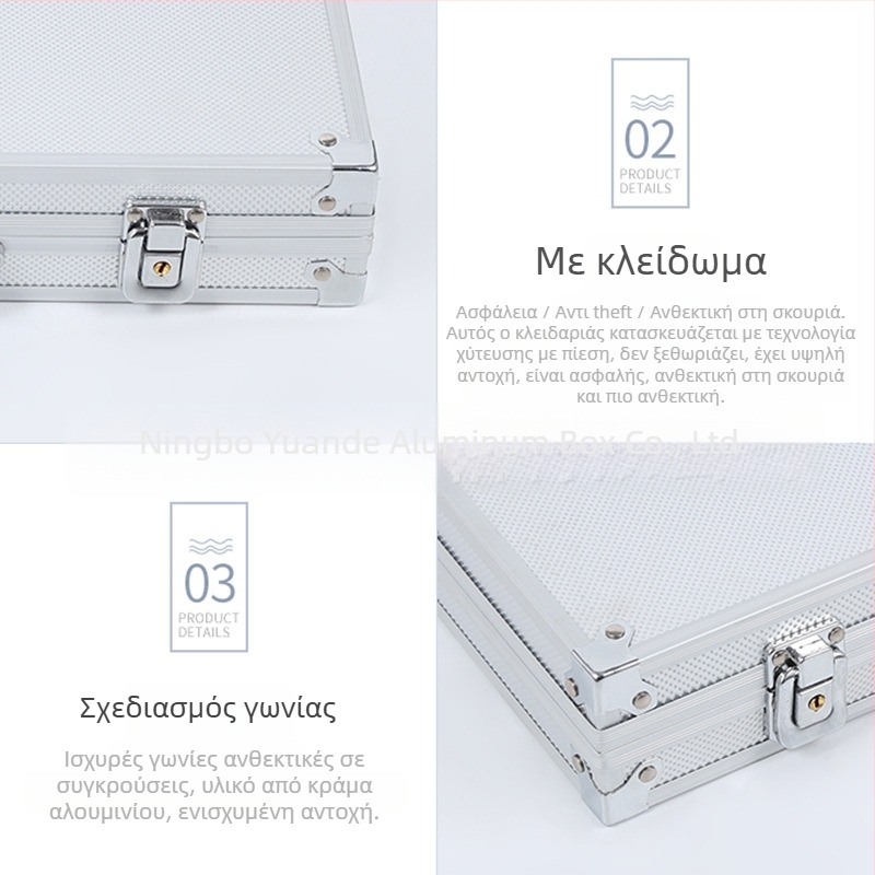 Αλουμινένιο Κουτί Τσιπ – Φορητή Βαλίτσα Αποθήκευσης και Προβολής, Σειρά Chip Box, Προέλευση Yuyao, Zhejiang