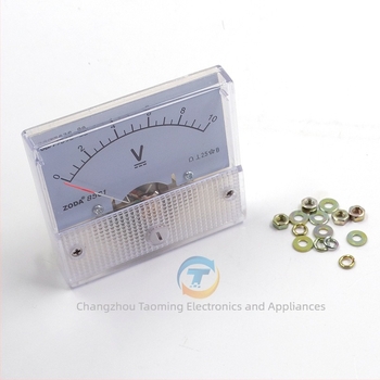 85C1 Αναλογικό βολτόμετρο, πολλαπλών εύρων: 5V, 10V DC, 30V, 50V, 250V