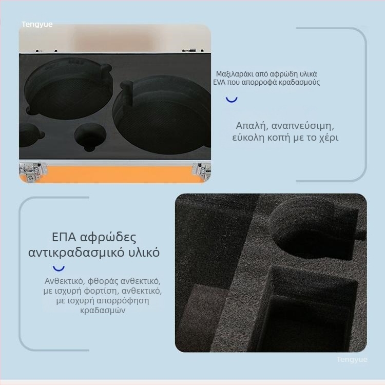 Αλουμινένιο κιβώτιο πτήσης για εξοπλισμό οργάνων και ηχητικός εξοπλισμός