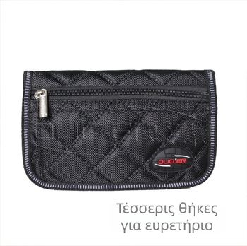 Τσάντα πνευστών Doyle, Oxford ύφασμα, στυλ clutch, επένδυση βαμβάκι, χωρίς ιμάντα, μεσαία μαλακότητα