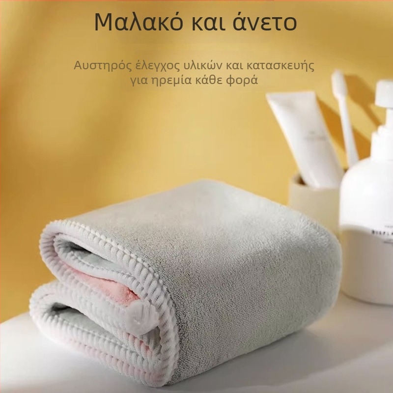 Στεγνό καπέλο μαλλιών, παχυνμένος τουρμπάν, 100–119 g, γρήγορο στέγνωμα και υψηλή απορροφητικότητα