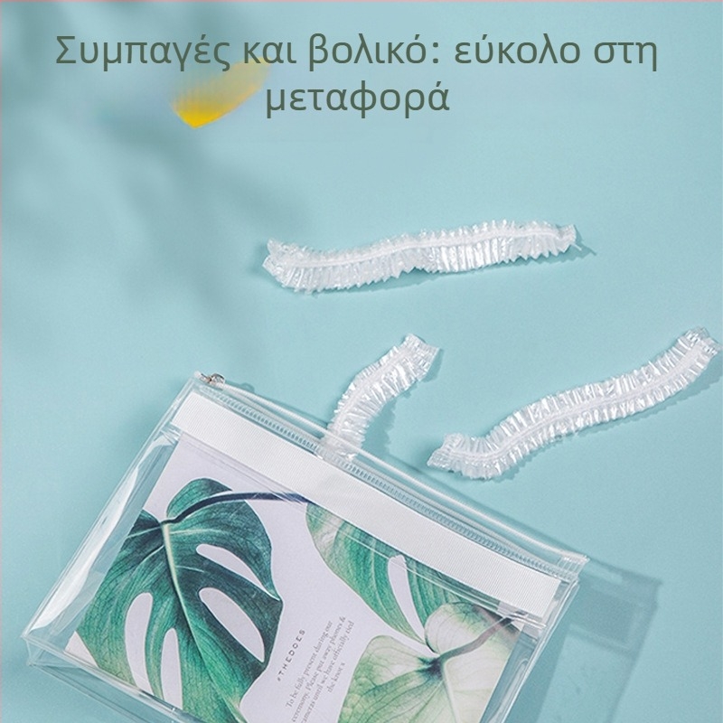 Καπάκι ντους μίας χρήσης, διευρυμένο και παχύ, αδιάβροχο, PE υλικό, 200 g
