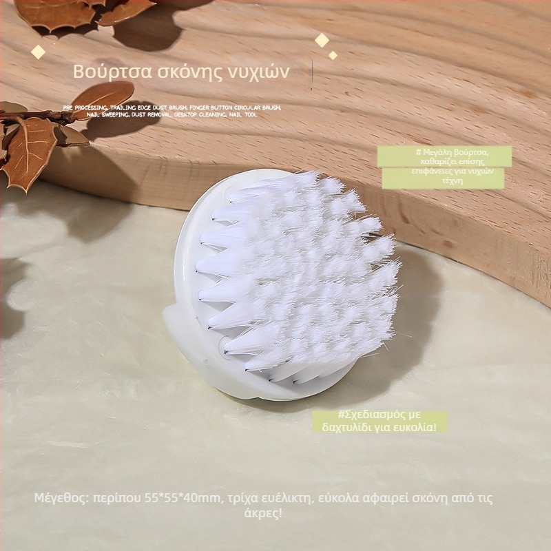 Βούρτσα σκόνης νυχιών για προεπεξεργασία και καθαρισμό επιφανειών – επιτραπέζιο εργαλείο μανικιούρ, OEM Light Makeup