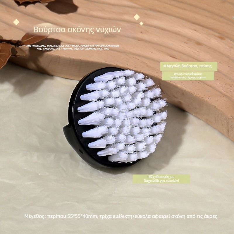 Βούρτσα σκόνης νυχιών για προεπεξεργασία και καθαρισμό επιφανειών – επιτραπέζιο εργαλείο μανικιούρ, OEM Light Makeup