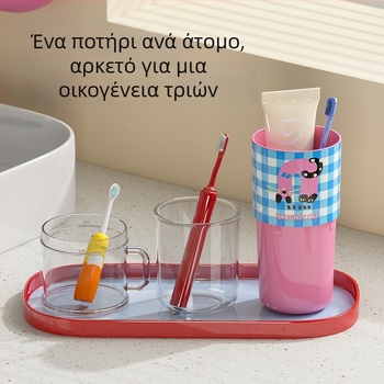 Θήκη οδοντόβουρτσας ταξιδιωτική, πλαστική, με εκτύπωση λογότυπου, λειτουργία αποθήκευσης, 60 τεμάχια ανά κουτί, Orange Words