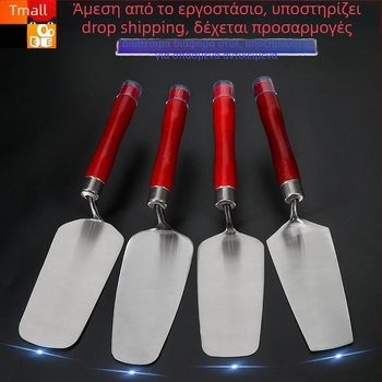 Μαχαίρι σοβάδων από ανοξείδωτο χάλυβα, σφυρηλατημένο σε ένα κομμάτι, ελατήριος χάλυβας, τύπος επίπεδου μαχαιριού για οικοδομικές εργασίες