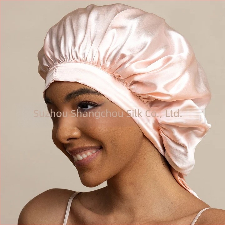 Σκούφος ύπνου και σκουφί ντους από μεταξωτό Mulberry, 30-49 g, φροντίδα μαλλιών