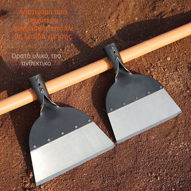 Πολυλειτουργική σφήρα τοίχου με μαχαίρι στόκου — λεπίδα από ανοξείδωτο ατσάλι, επεκτειόμενη ξύλινη λαβή