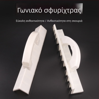 Jiuling Διαφανής Πλαστική Σπάτουλα για Diatom Mud και Τελειώματα Τοίχων