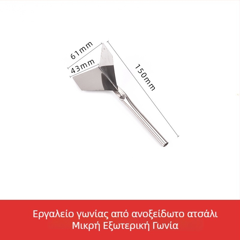 Jiuling Διαφανής Πλαστική Σπάτουλα για Diatom Mud και Τελειώματα Τοίχων