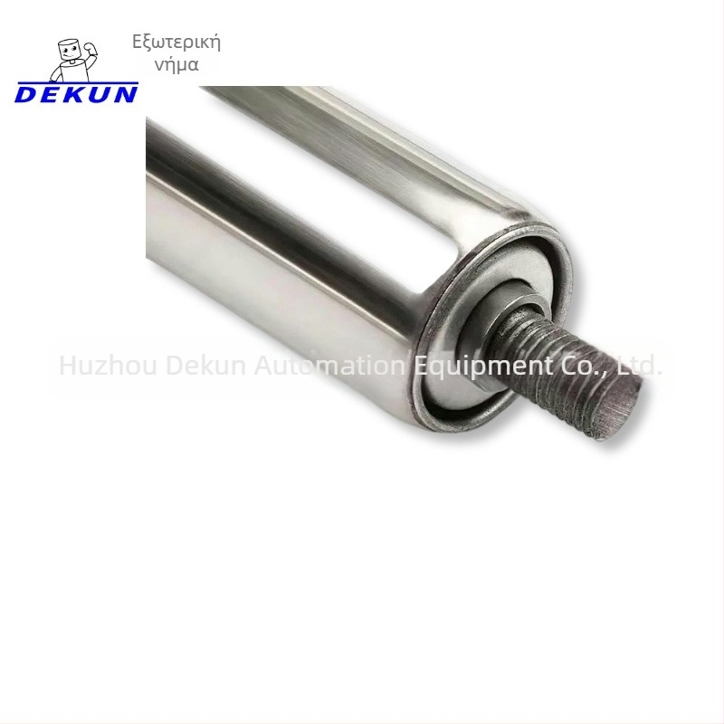 Dekun Ανενεργός κυλινδρικός μεταφορέας; σωλήνες από ανοξείδωτο χάλυβα и χάλυβα άνθρακα; κατάλληλο για εφοδιαστική αλυσίδα, βιομηχανία τροφίμων, αποθήκες και ράφια
